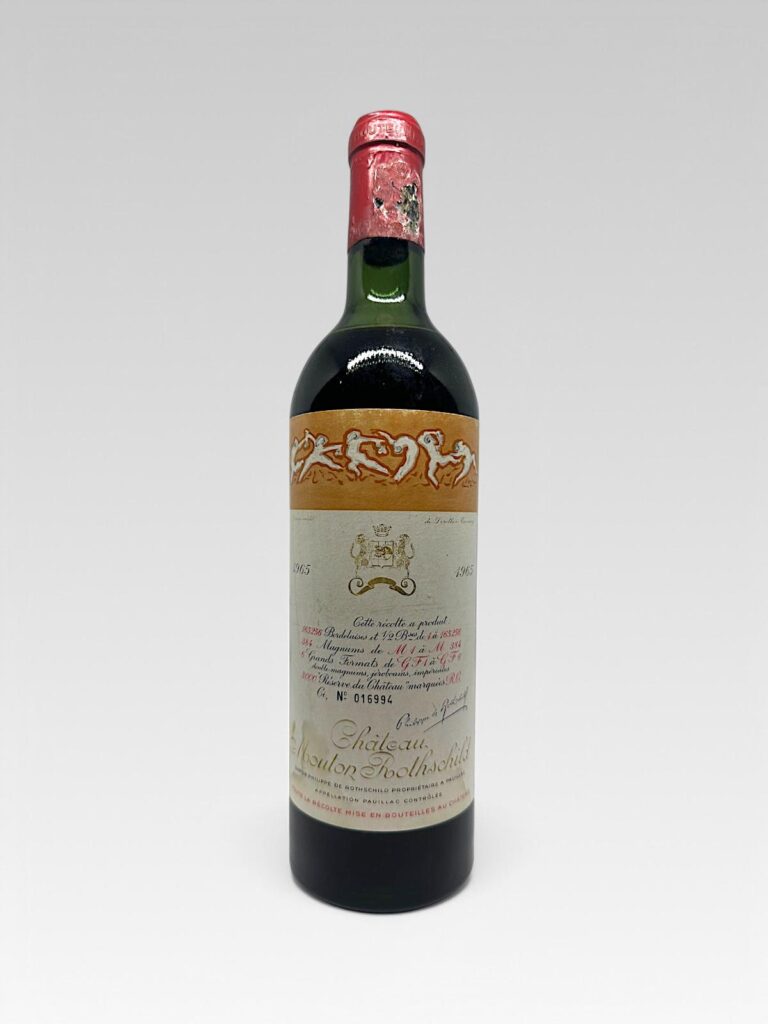 MOUTON ROTHSCHILD 1965 - View 1 | Rotamagus Wines
