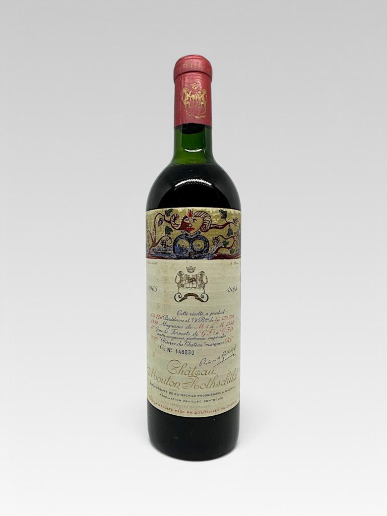 MOUTON ROTHSCHILD 1968 - View 1 | Rotamagus Wines