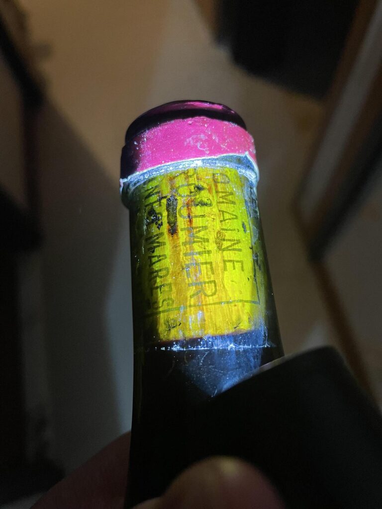 BONNES MARES VIEILLES VIGNES ROUMIER 1988 - View 5 | Rotamagus Wines