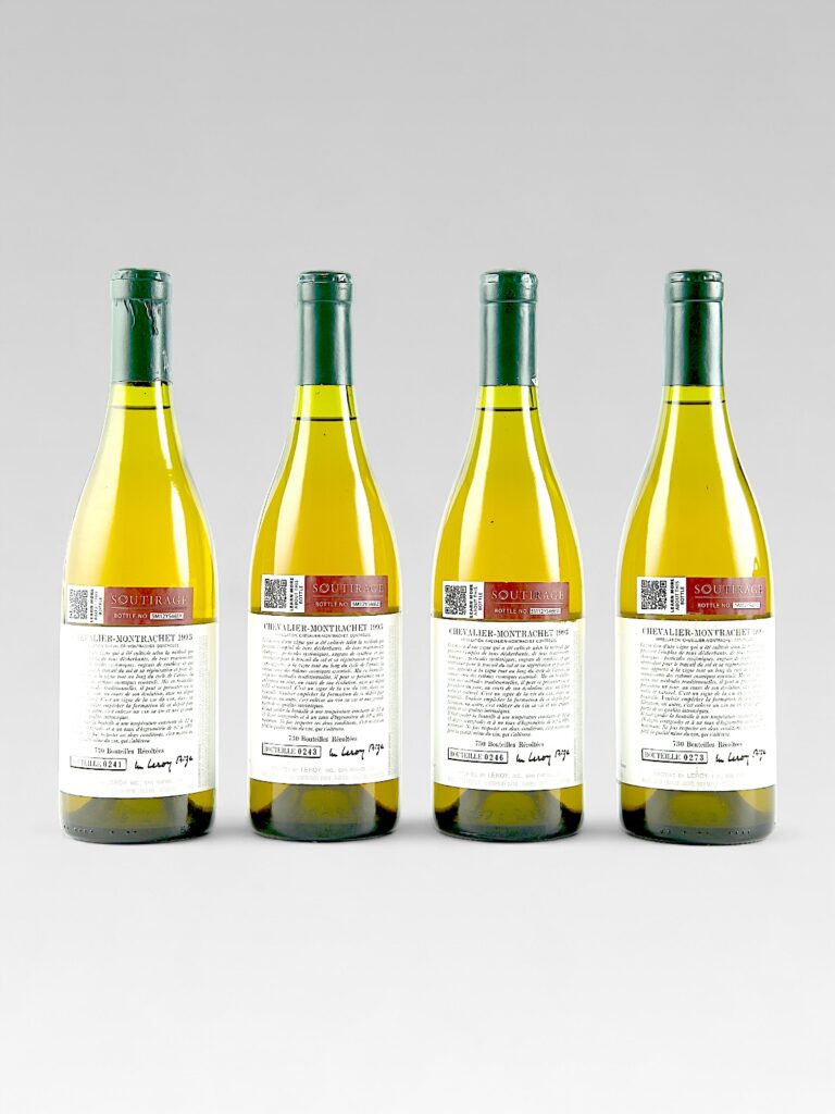 4 BOTTLES - CHEVALIER MONTRACHET D'AUVENAY 1993 - View 3 | Rotamagus Wines