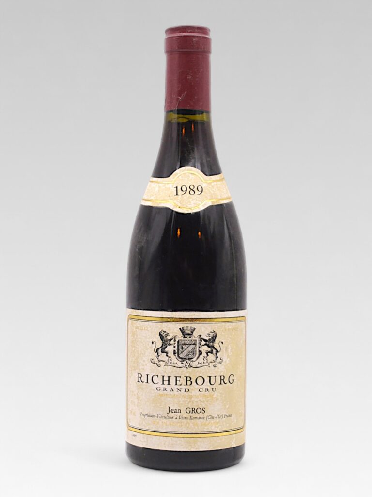 RICHEBOURG JEAN GROS 1989 - View 1 | Rotamagus Wines
