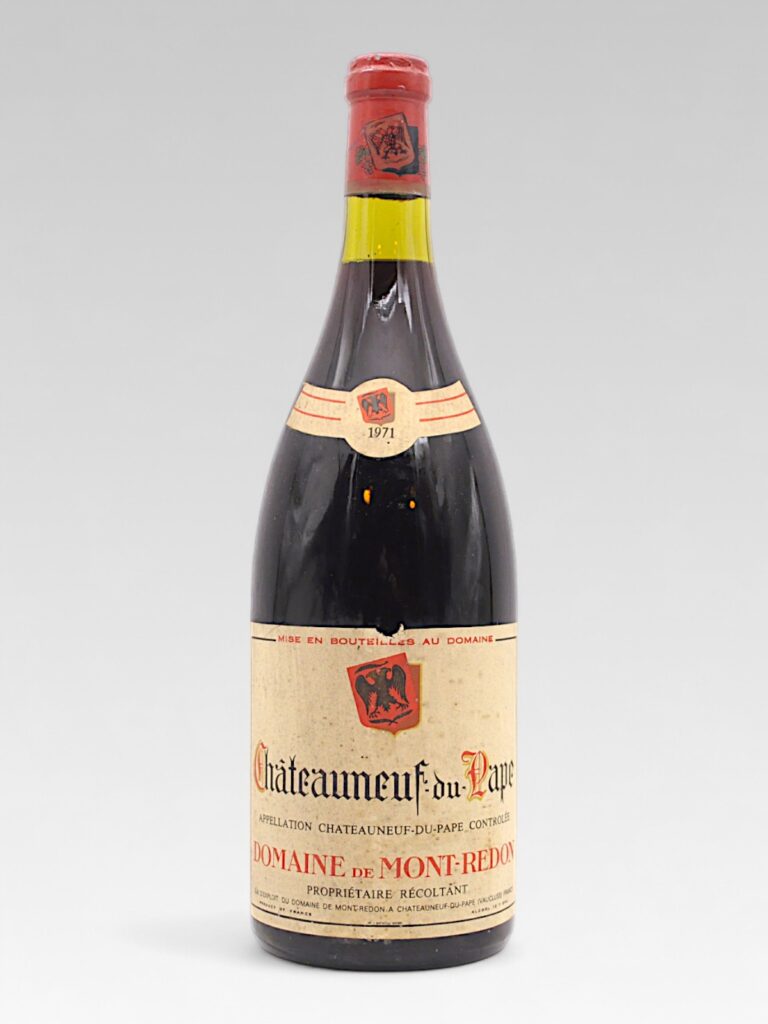 CHATEAUNEUF DU  PAPE MONT REDON  1971 MAGNUM - View 1 | Rotamagus Wines