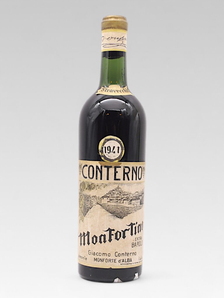 BAROLO CONTERNO GIACOMO Monfortino riserva 1941 - View 1 | Rotamagus Wines