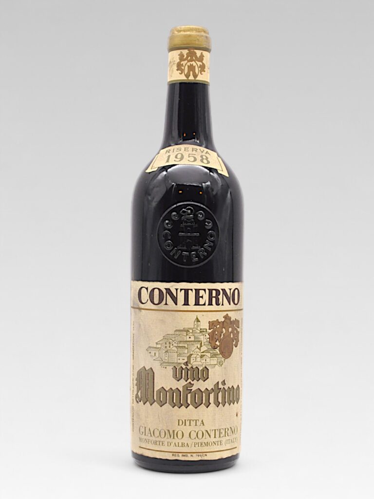 BAROLO CONTERNO GIACOMO Monfortino riserva 1958 - View 1 | Rotamagus Wines