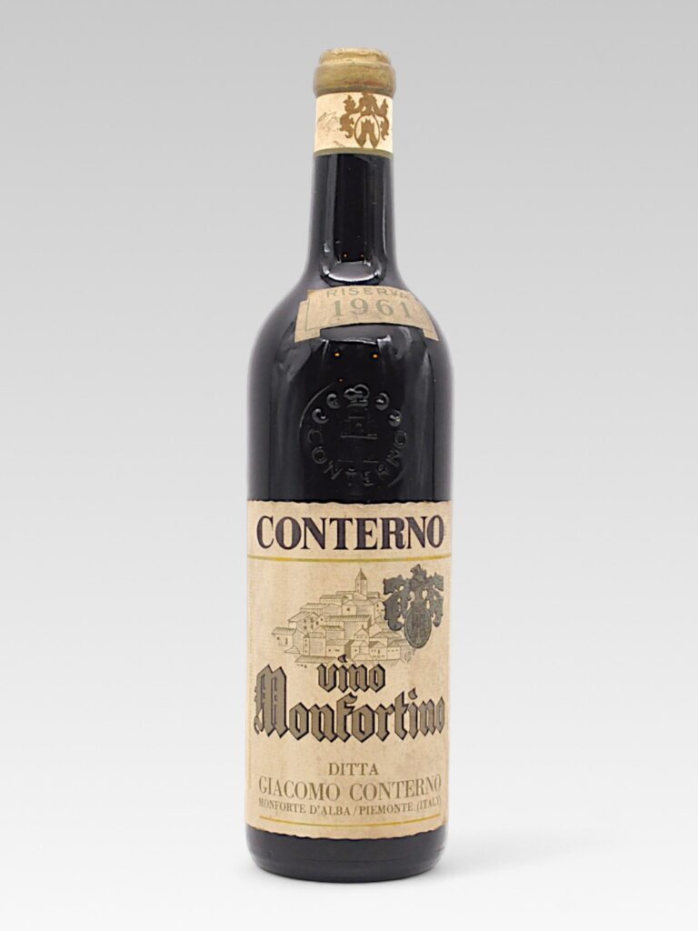 BAROLO CONTERNO GIACOMO Monfortino riserva 1961 - View 1 | Rotamagus Wines