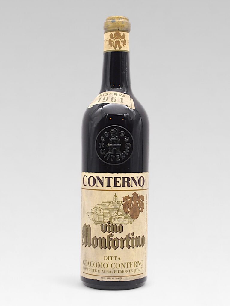 BAROLO CONTERNO GIACOMO Monfortino riserva 1961 - View 1 | Rotamagus Wines