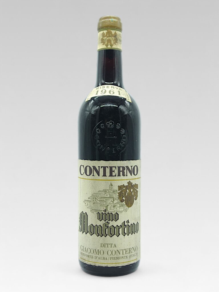 BAROLO CONTERNO GIACOMO Monfortino riserva 1961 - View 1 | Rotamagus Wines