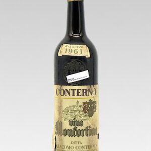 BAROLO CONTERNO GIACOMO Monfortino riserva 1961 - View 1 | Rotamagus Wines