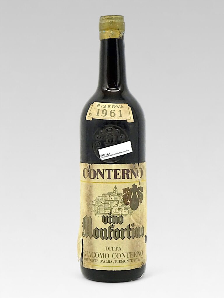 BAROLO CONTERNO GIACOMO Monfortino riserva 1961 - View 1 | Rotamagus Wines