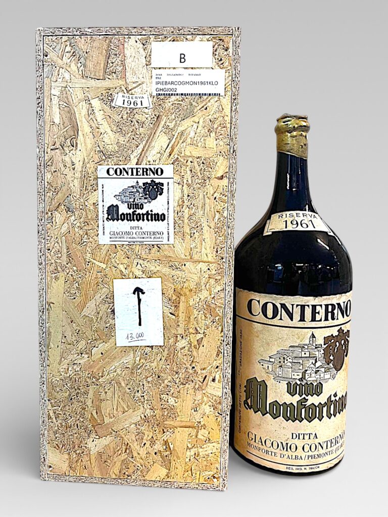 BAROLO CONTERNO GIACOMO Monfortino riserva 1961 13