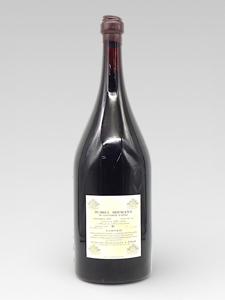 BAROLO GIUSEPPE MASCARELLO BUSSIA SOPRANA 1970 3