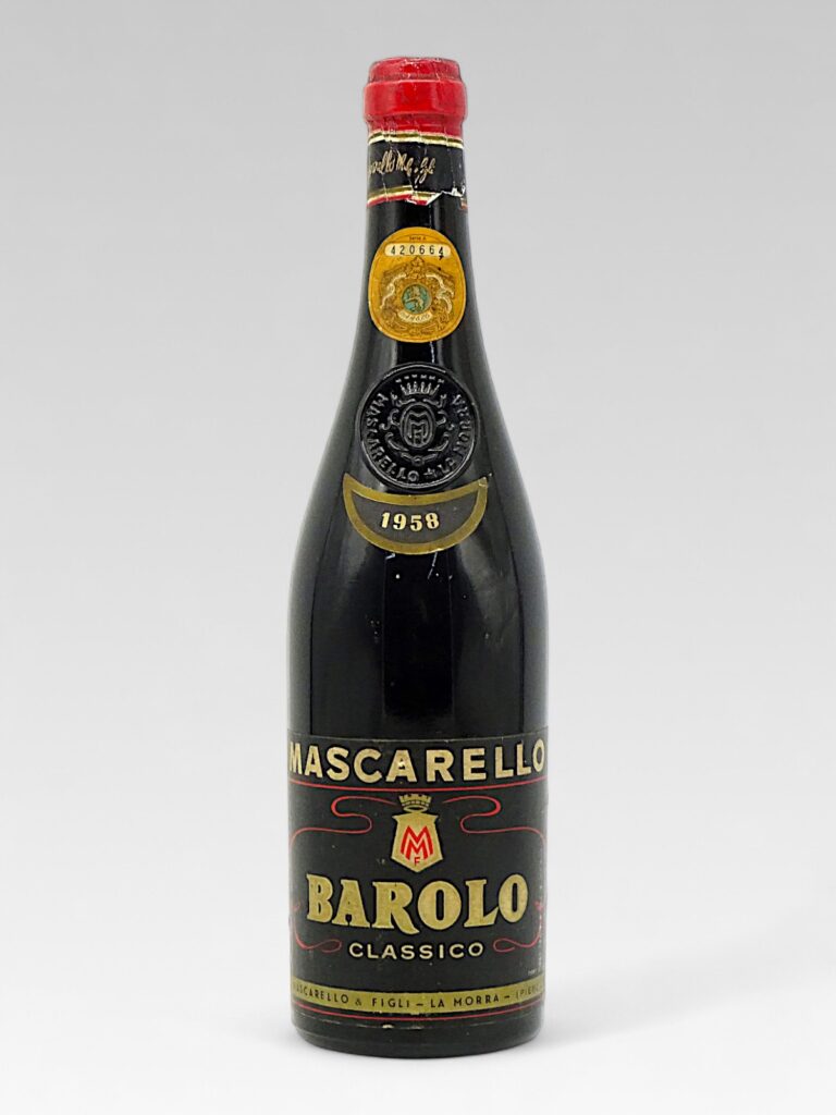 MICHELE MASCARELLO & FIGLI LA MORRA BAROLO CLASSICO 1958 (700ML) - View 1 | Rotamagus Wines