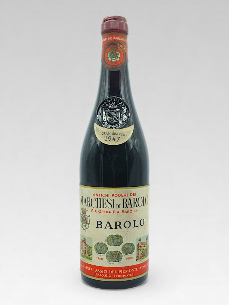 BAROLO MARCHESI DI BAROLO Gia Opera Pia 1947 GRAN RISERVA - View 1 | Rotamagus Wines