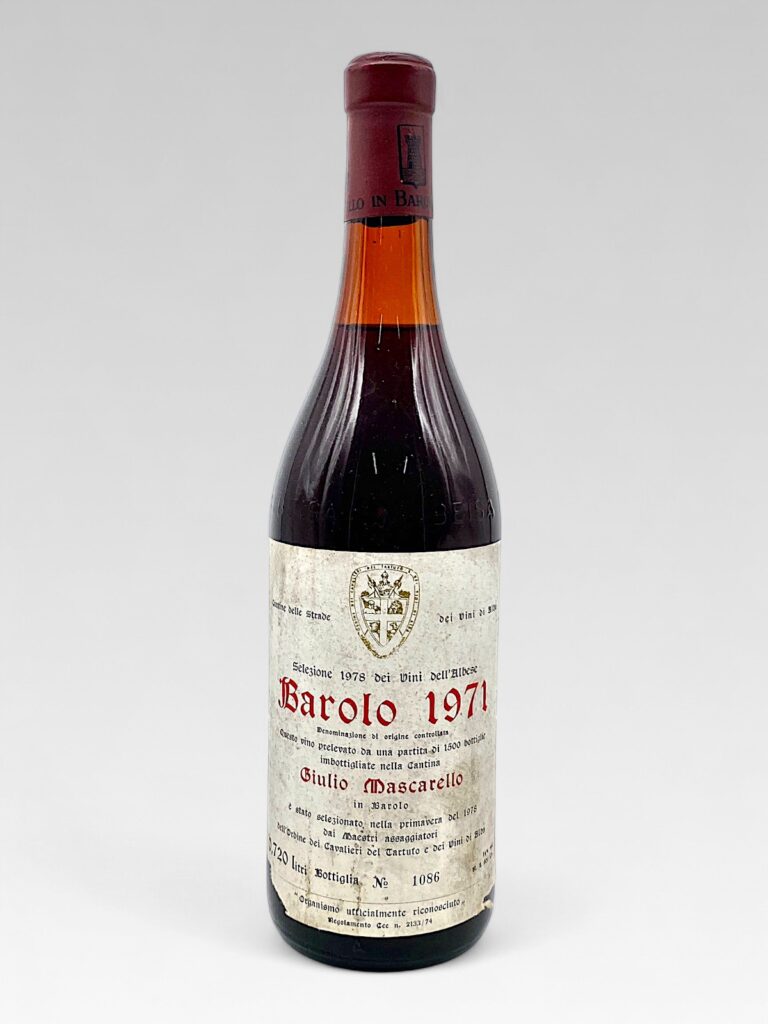 BAROLO MASCARELLO GIUILIO (Cantina) Cannubi 1971 - View 1 | Rotamagus Wines