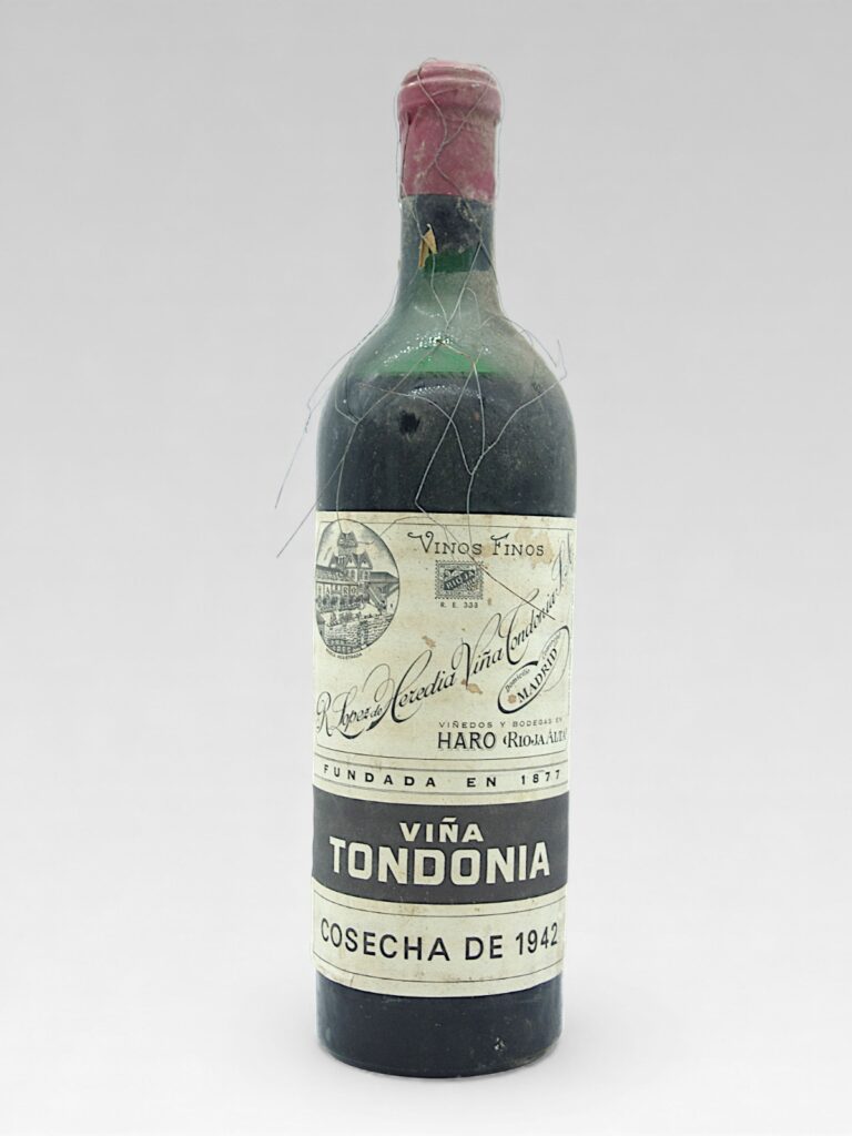 R LOPEZ DE HEREDIA VINA TONDONIA GRAN RESERVA 1942 - View 1 | Rotamagus Wines
