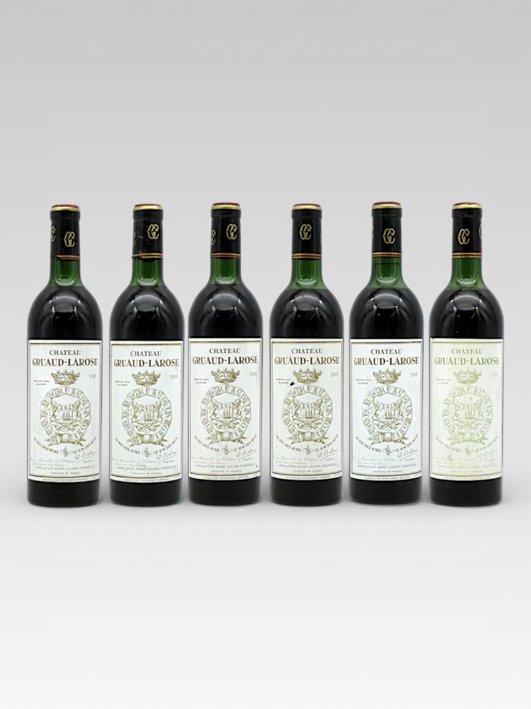 6 BOTTLES - GRUAUD LAROSE 1949 - View 1 | Rotamagus Wines