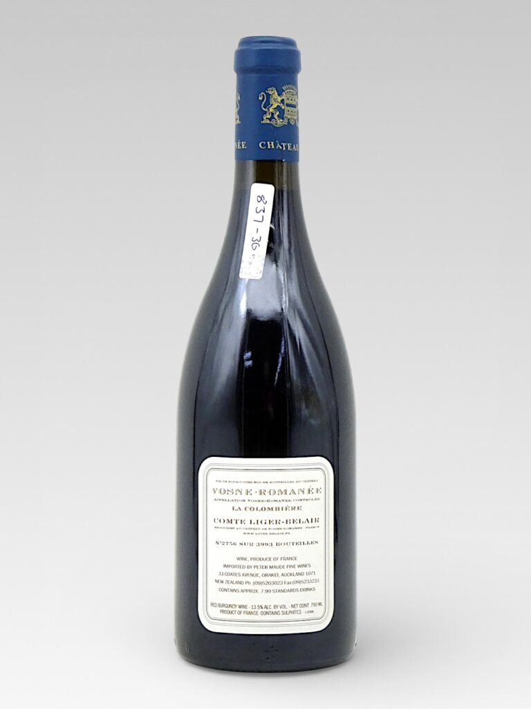 VOSNE ROMANEE La Colombiere 2006 Domaine du Comte Liger-Belair - View 2 | Rotamagus Wines