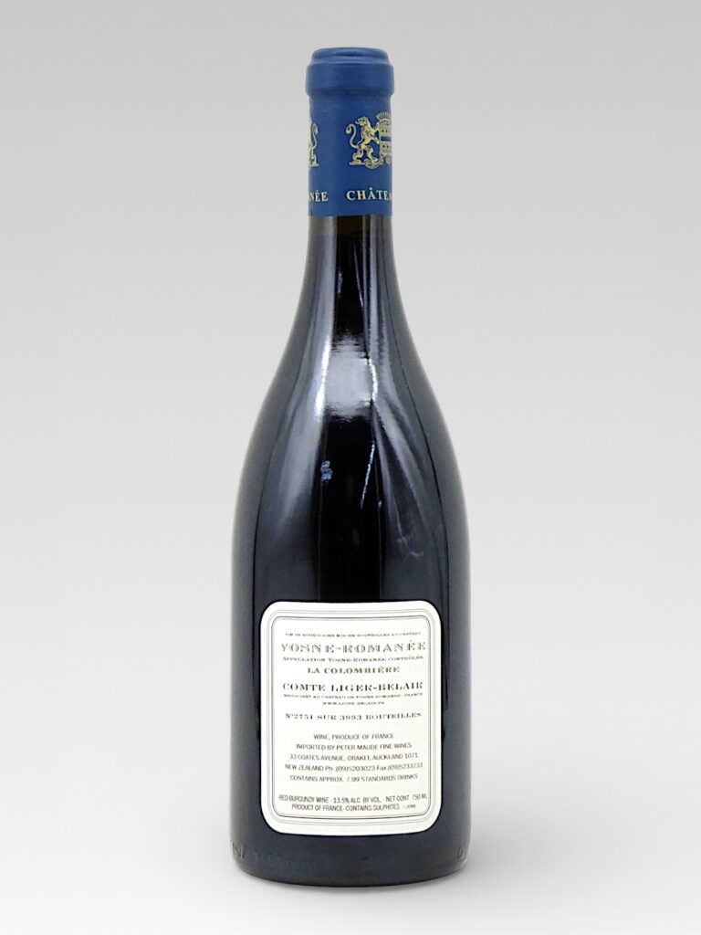 VOSNE ROMANEE La Colombiere 2006 Domaine du Comte Liger-Belair - View 2 | Rotamagus Wines