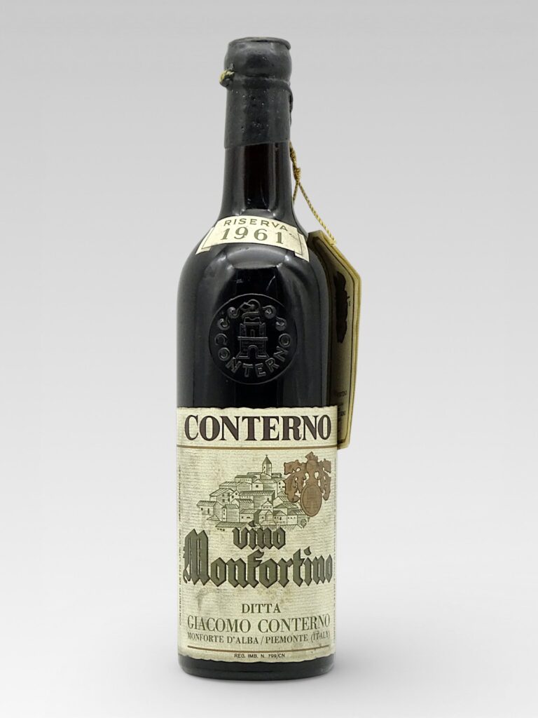 BAROLO CONTERNO GIACOMO Monfortino riserva 1961 - View 1 | Rotamagus Wines