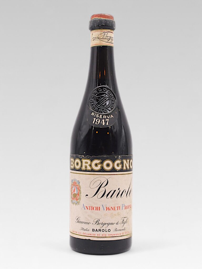 BAROLO BORGOGNO Antichi Vigneti Propri Riserva 1947 - View 1 | Rotamagus Wines