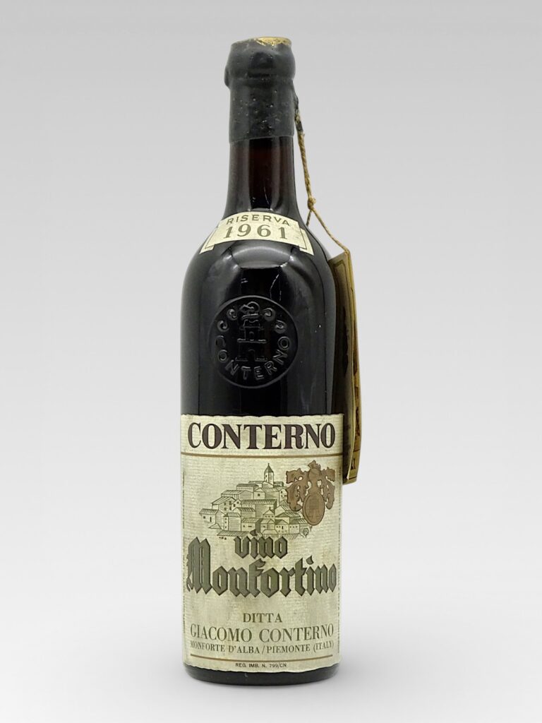 BAROLO CONTERNO GIACOMO Monfortino riserva 1961 - View 1 | Rotamagus Wines