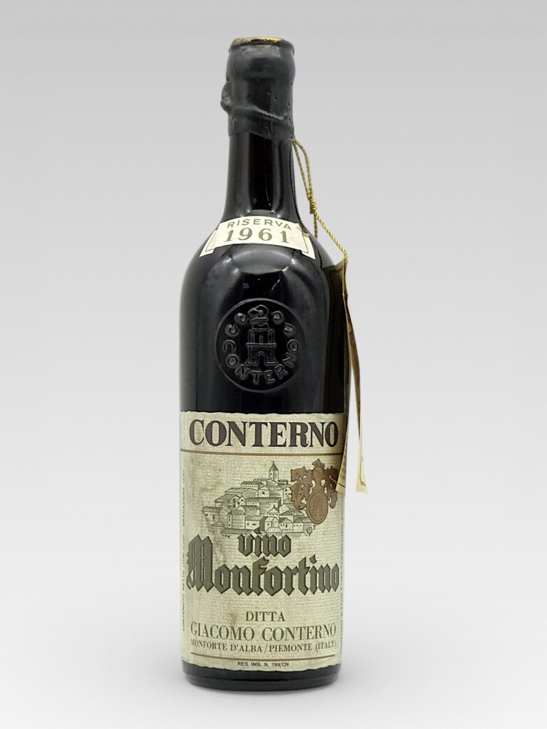BAROLO CONTERNO GIACOMO Monfortino riserva 1961 - View 1 | Rotamagus Wines