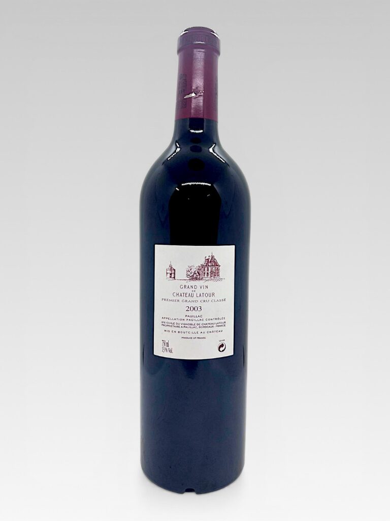 LATOUR 2003 - View 2 | Rotamagus Wines