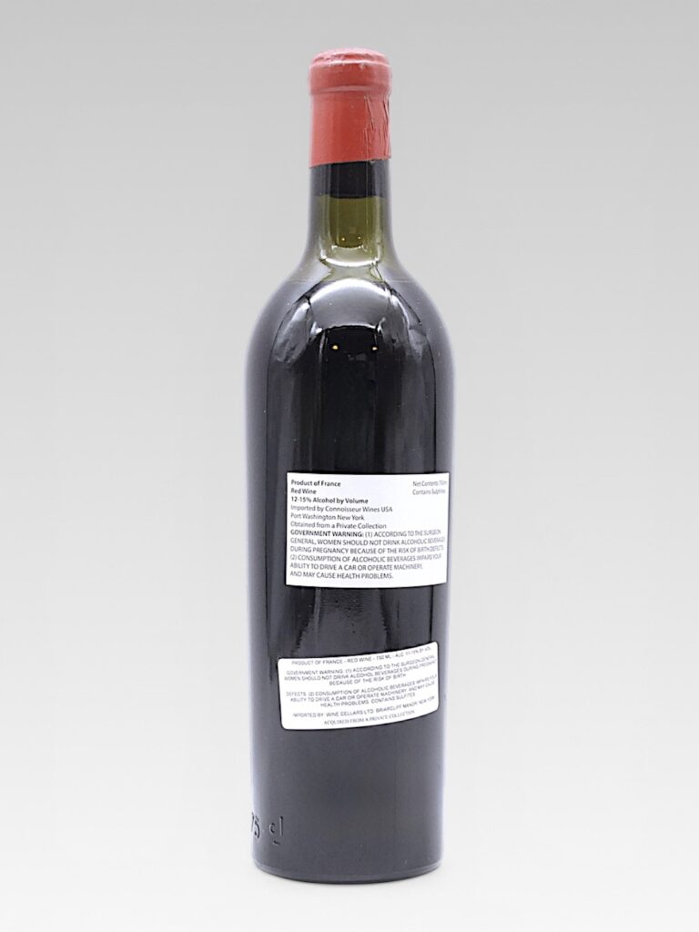 LAFITE ROTHSCHILD 1948 - View 2 | Rotamagus Wines