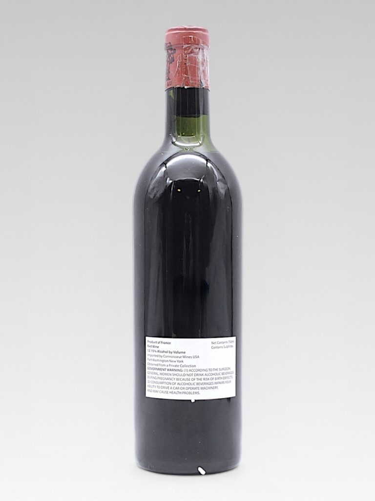 LAFITE ROTHSCHILD 1961 - View 2 | Rotamagus Wines