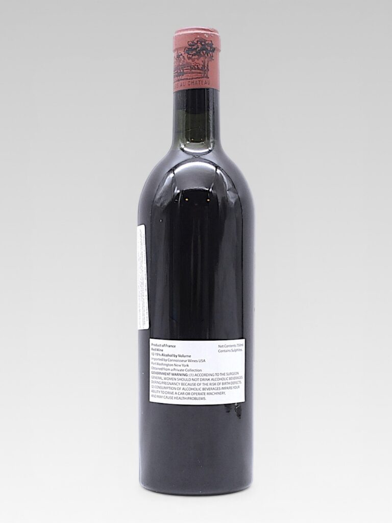 LAFITE ROTHSCHILD 1962 - View 2 | Rotamagus Wines