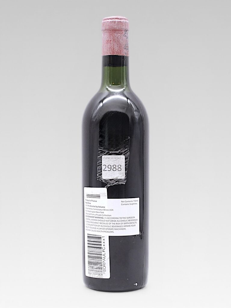 LAFITE ROTHSCHILD 1965 - View 2 | Rotamagus Wines