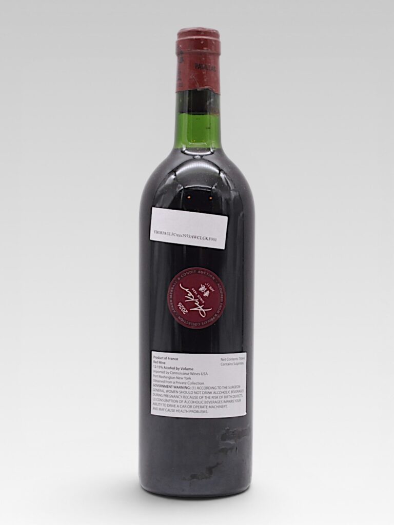 LAFITE ROTHSCHILD 1973 - View 2 | Rotamagus Wines