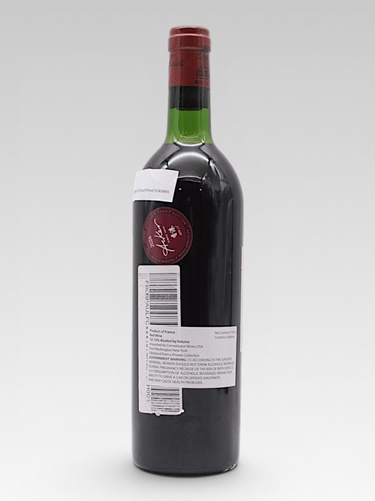 LAFITE ROTHSCHILD 1974 - View 2 | Rotamagus Wines