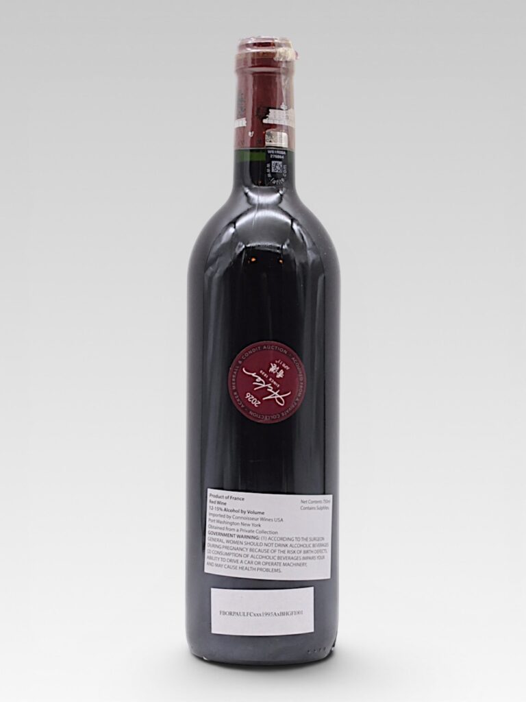 LAFITE ROTHSCHILD 1995 - View 2 | Rotamagus Wines