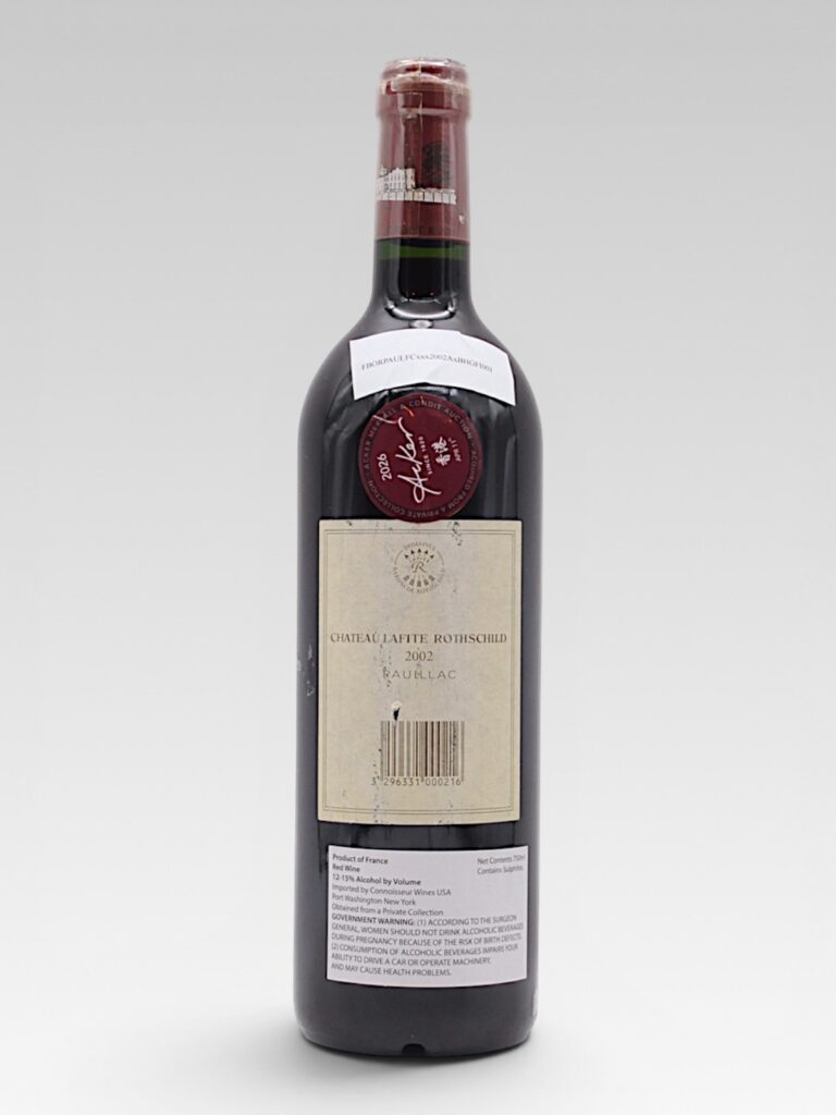 LAFITE ROTHSCHILD 2002 - View 2 | Rotamagus Wines