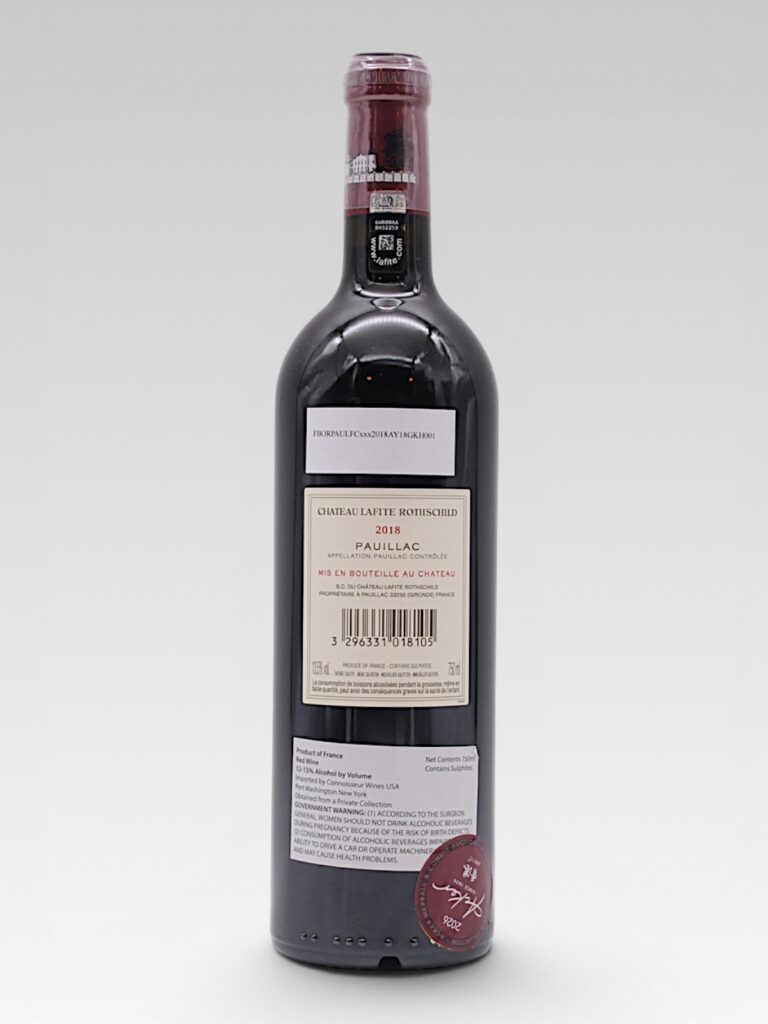 LAFITE ROTHSCHILD 2018 - View 2 | Rotamagus Wines