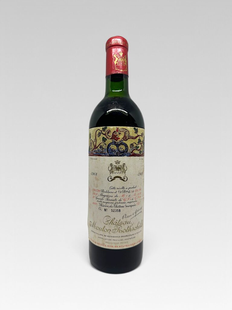 MOUTON ROTHSCHILD 1968 - View 1 | Rotamagus Wines