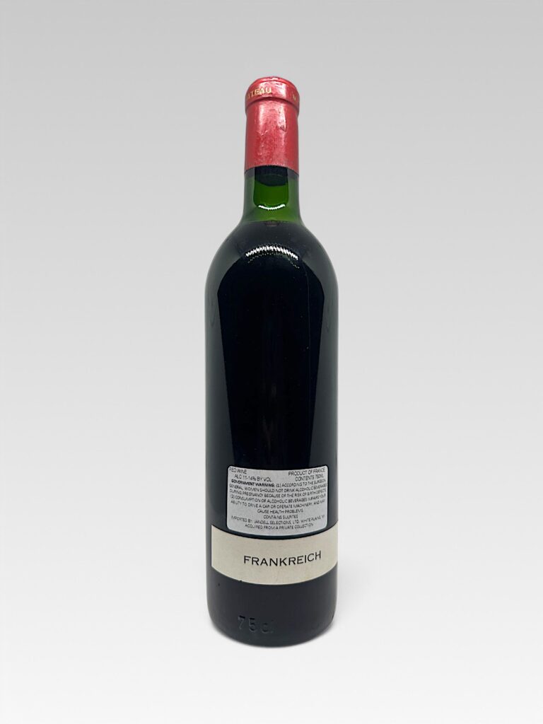 MOUTON ROTHSCHILD 1968 - View 2 | Rotamagus Wines