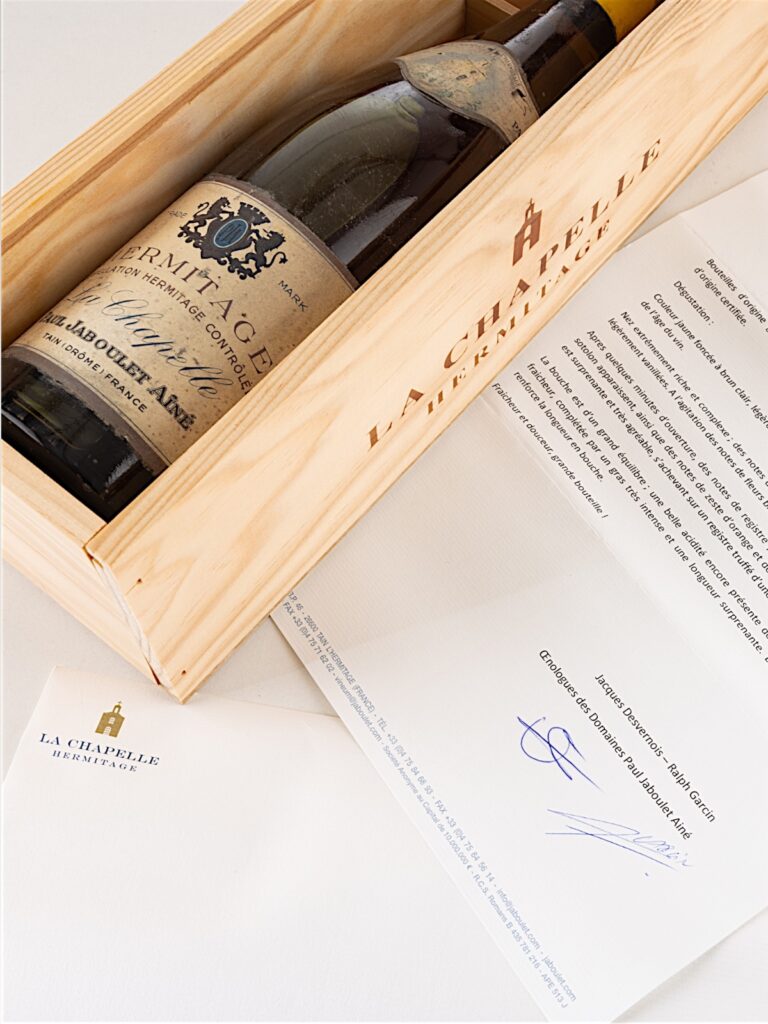 HERMITAGE Blanc JABOULET  LA CHAPELLE 1953 - View 2 | Rotamagus Wines