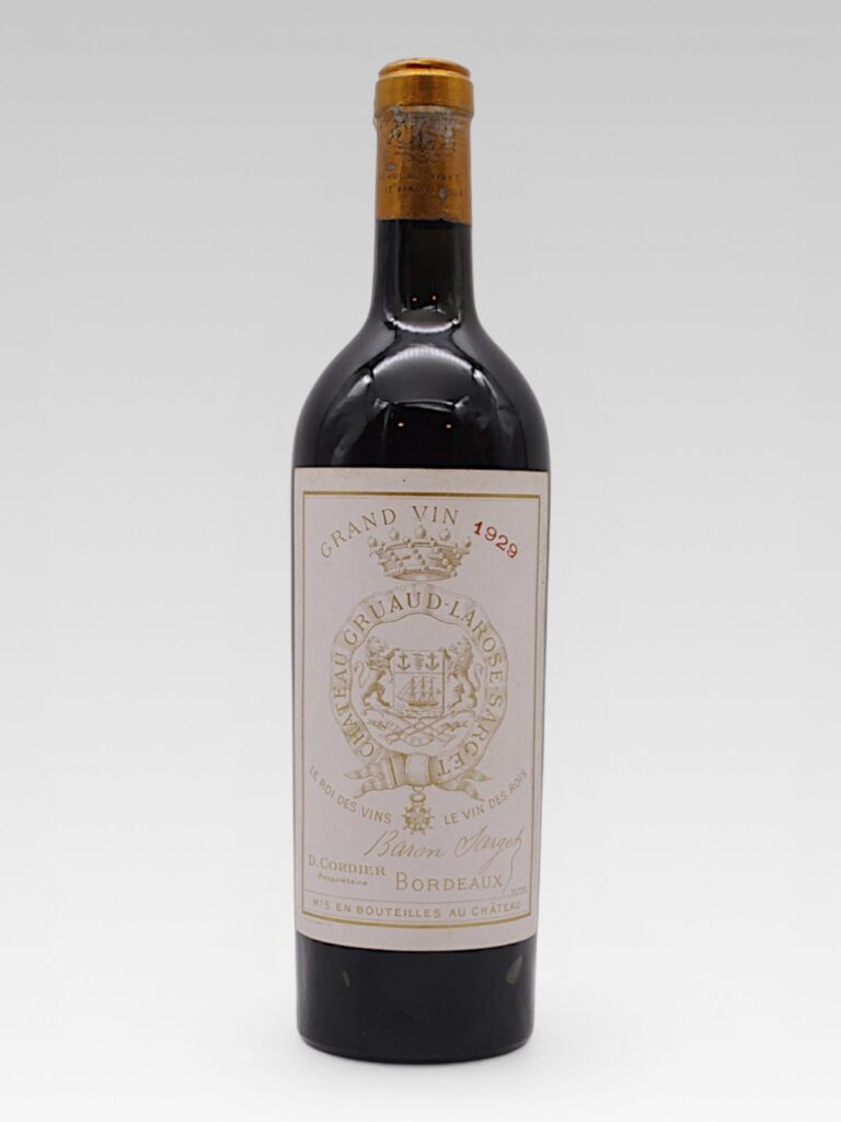 GRUAUD LAROSE 1929 - View 1 | Rotamagus Wines