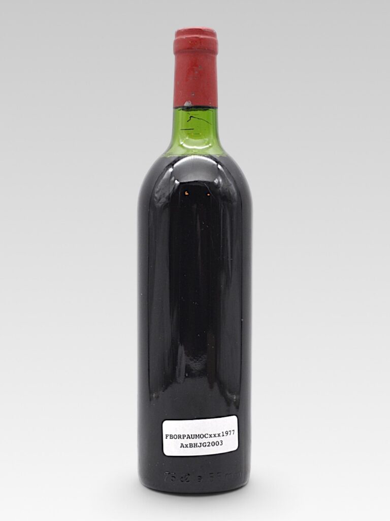 MOUTON ROTHSCHILD 1977 - View 2 | Rotamagus Wines