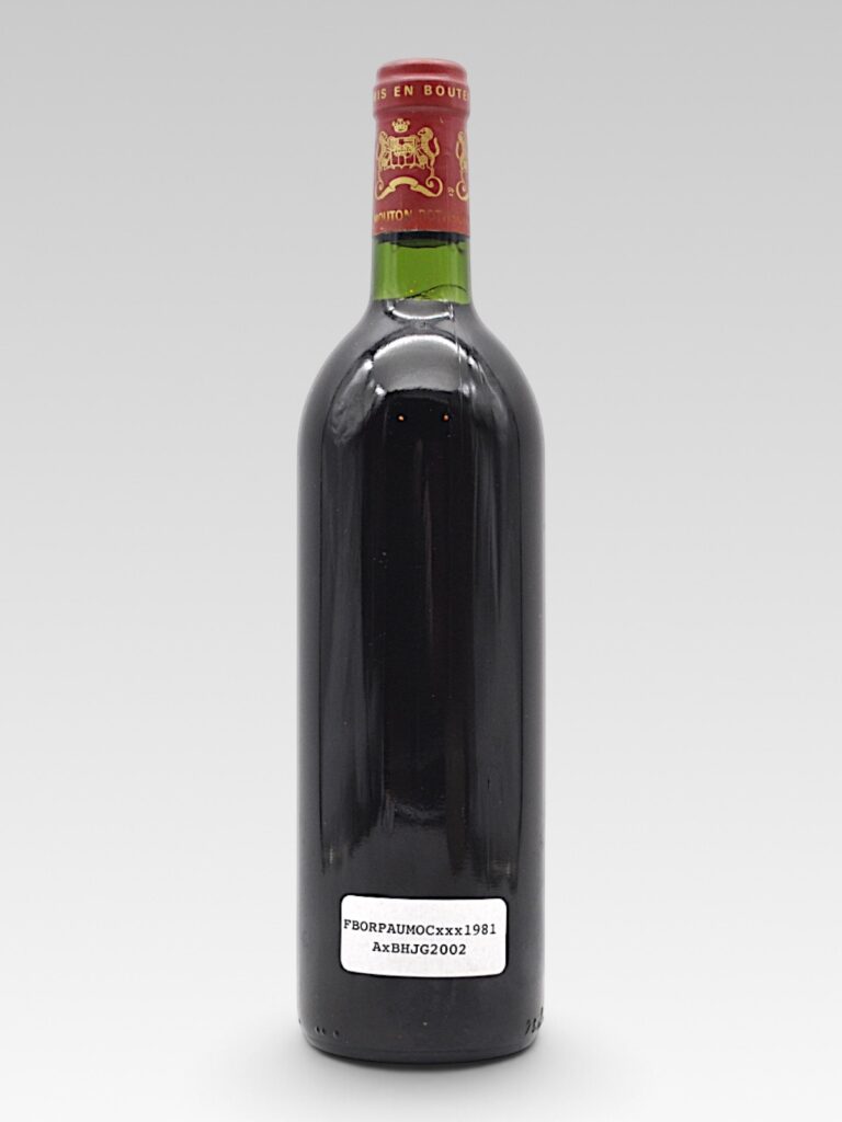 MOUTON ROTHSCHILD 1981 - View 2 | Rotamagus Wines