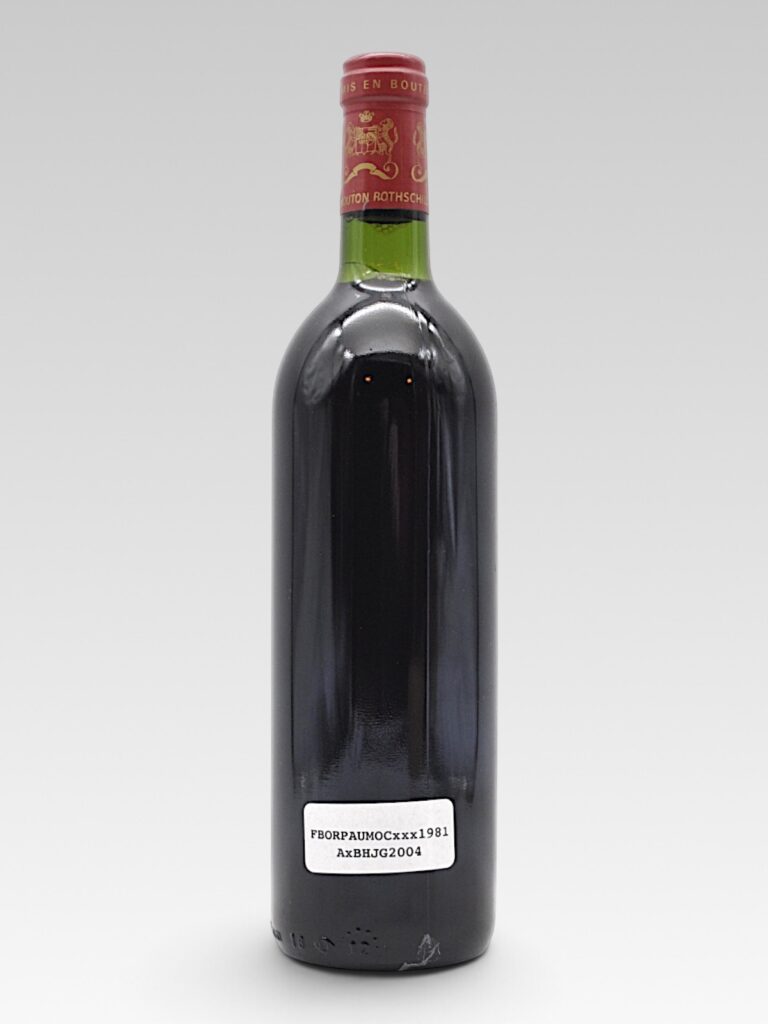 MOUTON ROTHSCHILD 1981 - View 2 | Rotamagus Wines