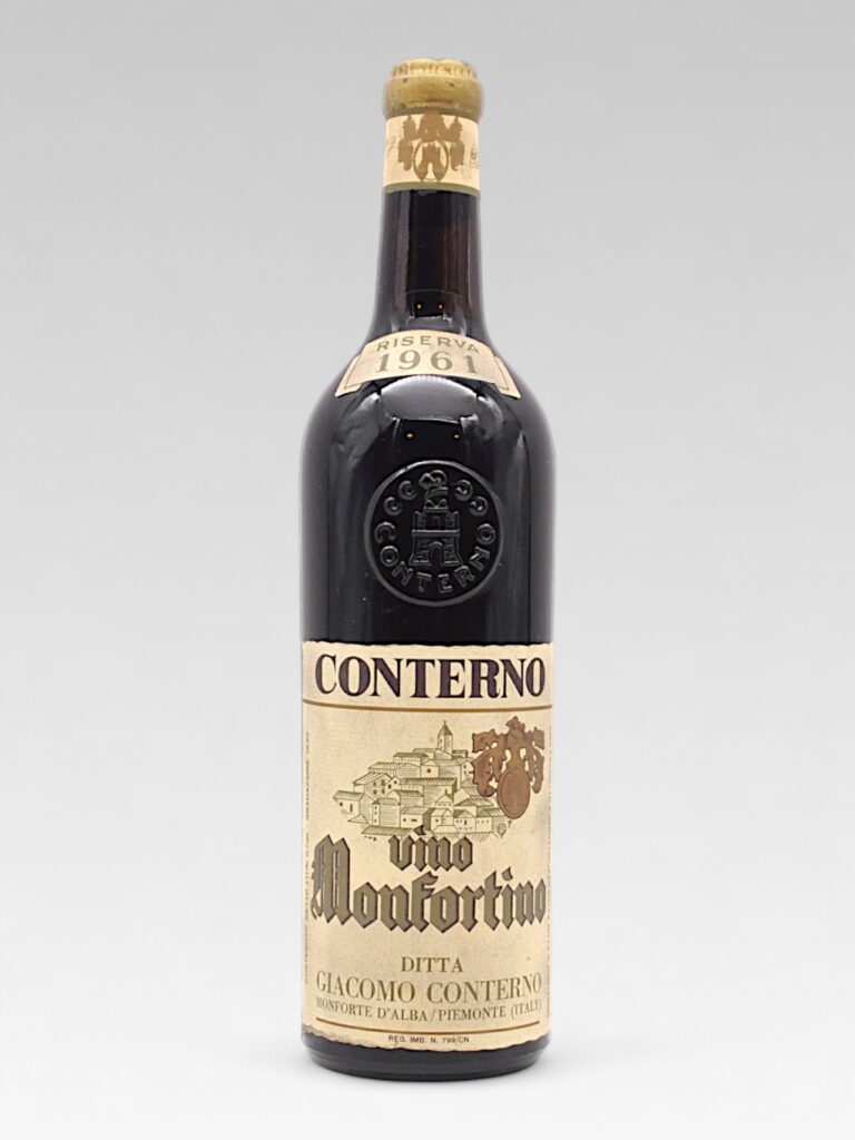 BAROLO CONTERNO GIACOMO Monfortino riserva 1961 - View 1 | Rotamagus Wines