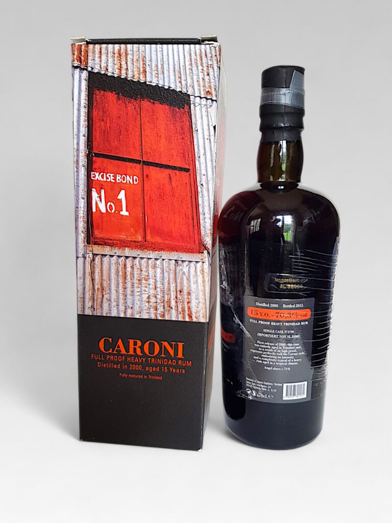 CARONI CASK 15 years 2000 Cask n°R3790 - One of 214 - bottled 2015 Paul Ullrich AG - View 2 | Rotamagus Wines