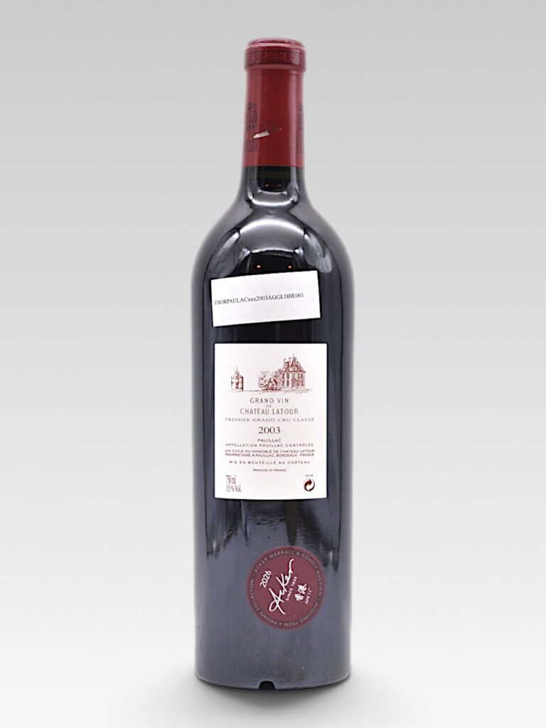 LATOUR 2003 - View 2 | Rotamagus Wines