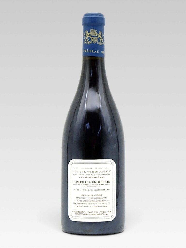 VOSNE ROMANEE La Colombiere 2007 Domaine du Comte Liger-Belair - View 2 | Rotamagus Wines