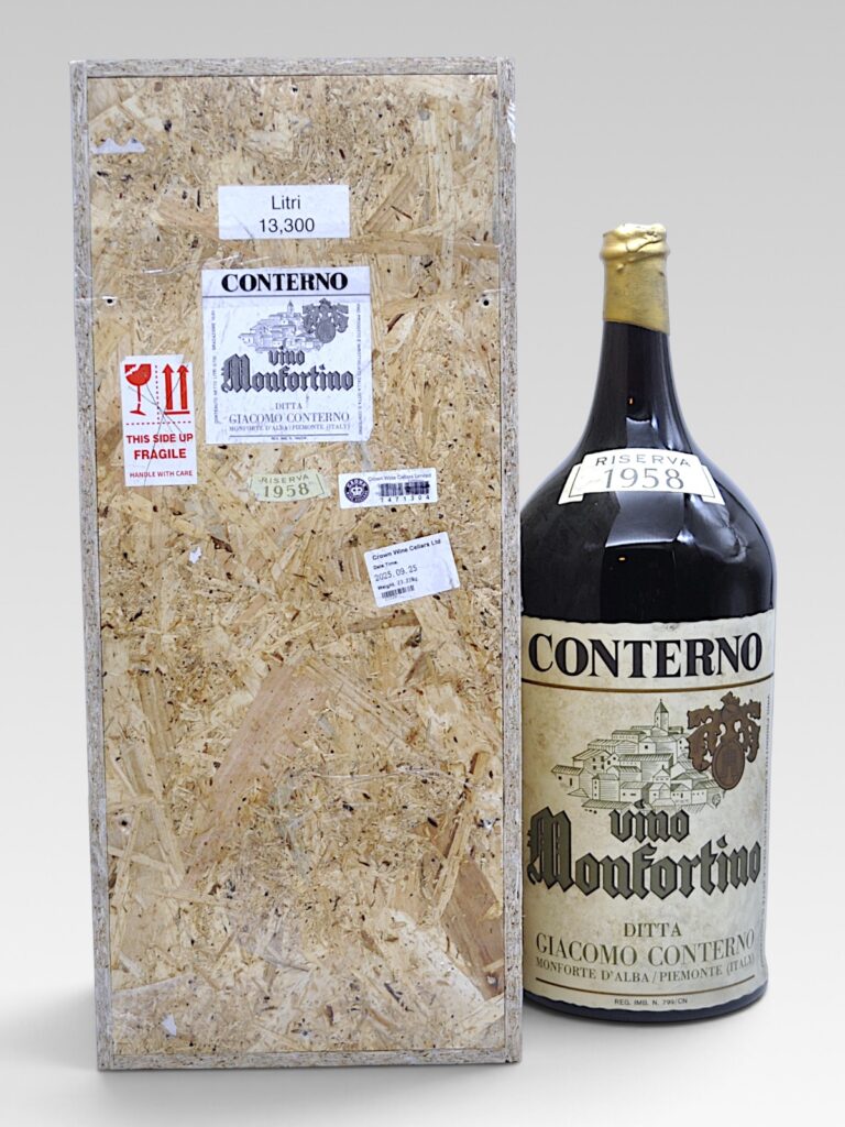 BAROLO CONTERNO GIACOMO Monfortino riserva 1958 13